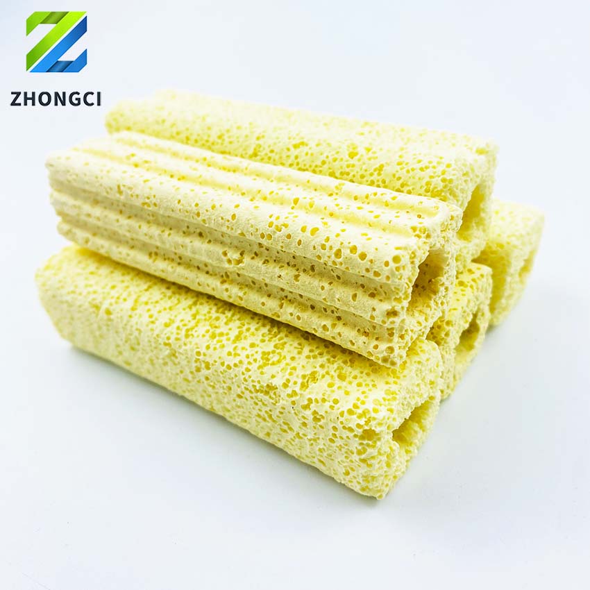 Yellow small bacterial house