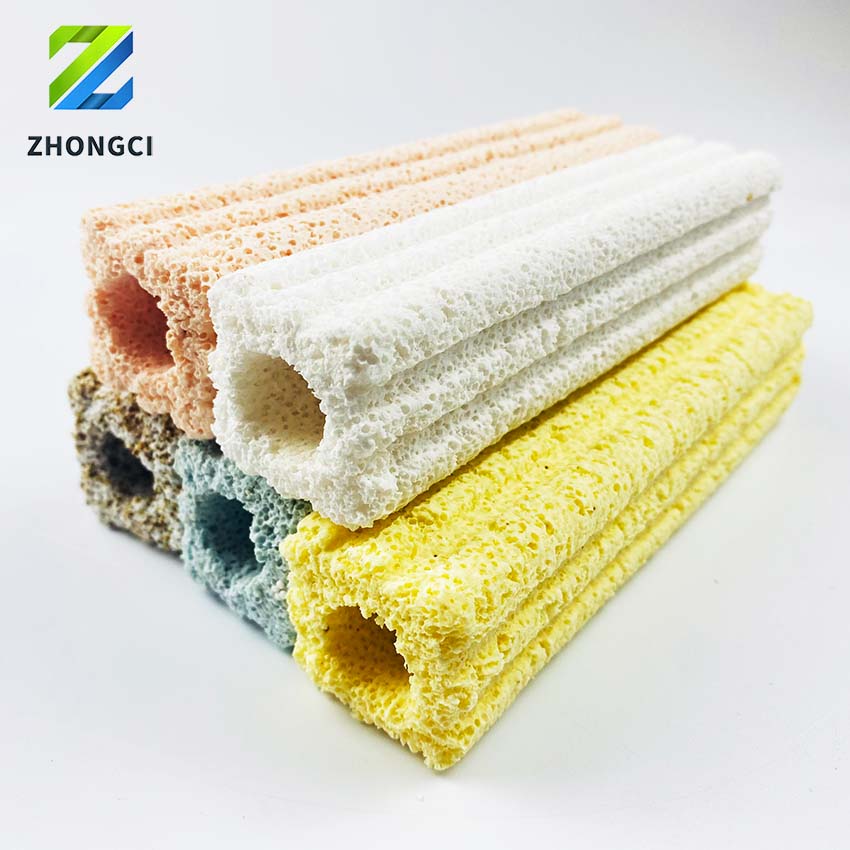 Medium-sized multi-colored bacteria house