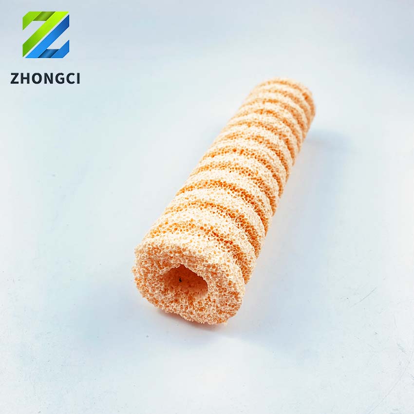 Pink spiral bacteria house