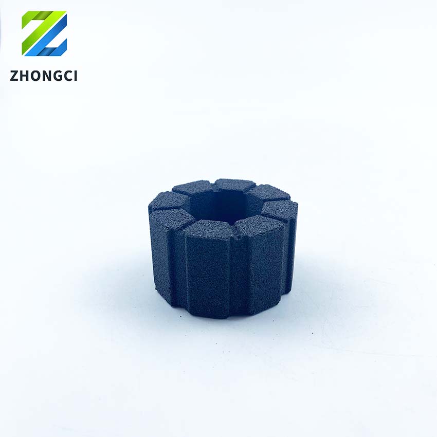 51*30 MM Black Aquatic Plants Ring