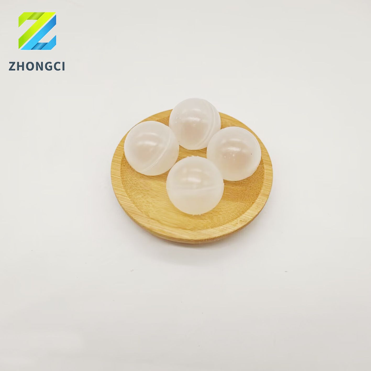 Transparent hollow sphere